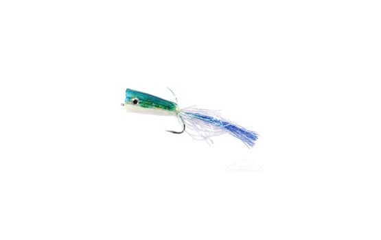 Pearly Popper Blue White