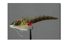 Sculpin Deer Hair Olive Red