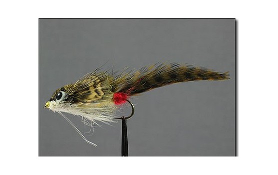 Sculpin Deer Hair Olive Red