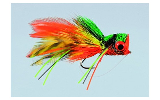 Whitlock's Hair Bug Fire Tiger   WG