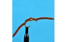Bead Head San Juan Worm Brown