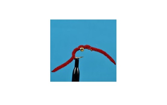 Bead Head San Juan Worm Red