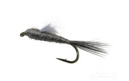 Blue Wing Olive Emerger RS Grey BodyDun Wing