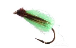 Deep Sparkle Pupa Green