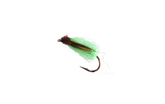 Deep Sparkle Pupa Green