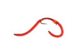 Eric Firebead Sparkle Worm Red