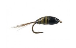 Grey Epoxy Bomber Micro Nymph