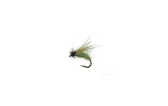 Pulsating Caddis Olive