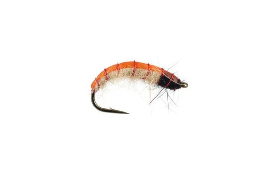 Red Ribbed Tan Czech Nymph