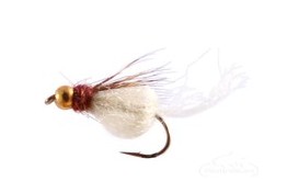 Sparkle Pupa Emerger Bead Head Olive