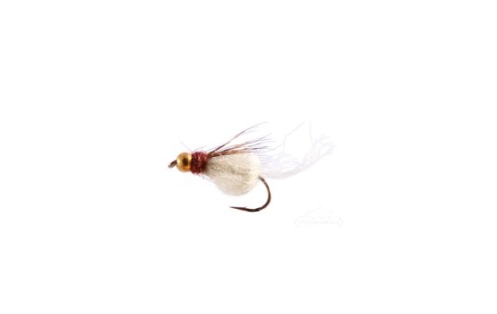 Sparkle Pupa Emerger Bead Head Olive