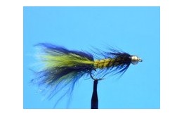 Bead Head Woolly Bugger Black Yellow