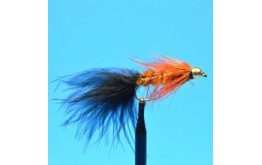 Bead Head Woolly Bugger Orange Black