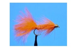 Bead Head Woolly Bugger Orange