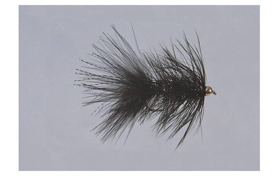 Beadhead Black Krystal Bugger   WTD