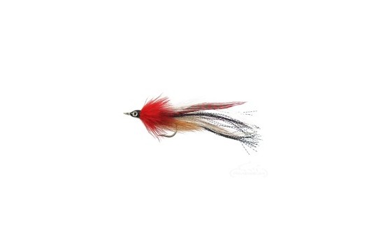 Bullethead Baitfish Red White