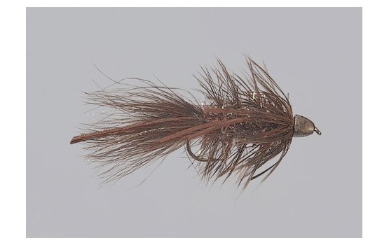 Conehead Brown Krystal Bugger WTD