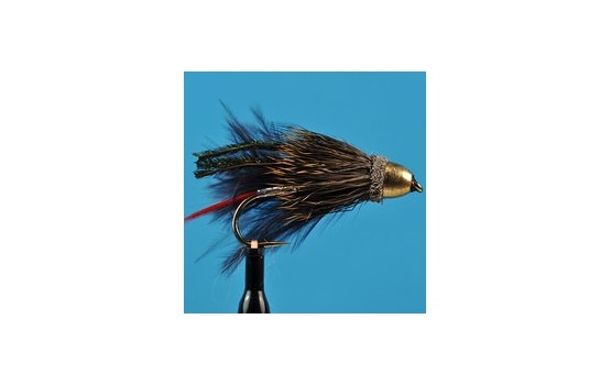 Conehead Marabou Muddler Black