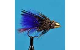 Conehead Marabou Muddler Purple