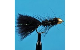 Conehead Woolly Bugger Black