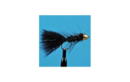 Conehead Woolly Bugger Black
