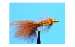Conehead Woolly Bugger Brown