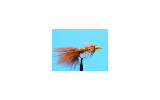 Conehead Woolly Bugger Brown
