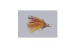 Conehead Yellow Marabou Muddler