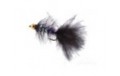 Krystal Flash Bugger Bead Head Black Purple Body
