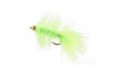 Krystal Flash Bugger Bead Head Chartreuse