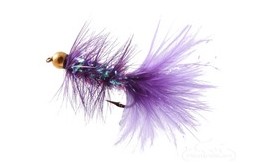 Krystal Flash Bugger Bead Head Purple