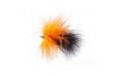 Marabou Black Orange Conehead