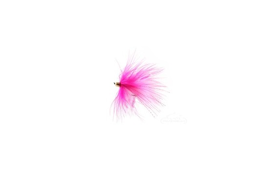 Marabou Pink Cerise Conehead