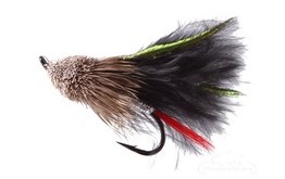 Muddler Minnow Marabou Black Salmon