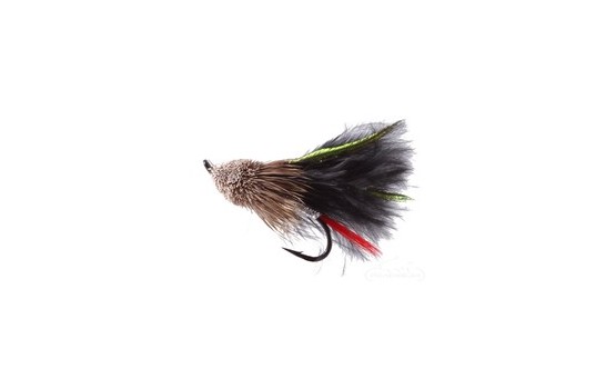 Muddler Minnow Marabou Black Salmon
