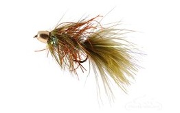 Rubber Bugger Cone Head Olive