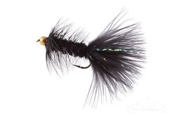 Wooly Bugger Bead Head Black Fly Fishing Fly