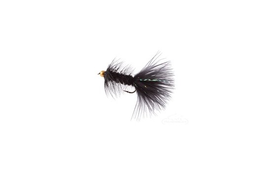 Wooly Bugger Bead Head Black Fly Fishing Fly