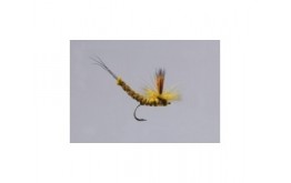 Extended Body Green Drake Parachute