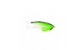 Bucktail Chartreuse White