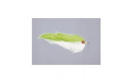 Chartreuse White Double Bunny