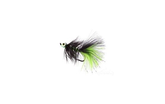 Dredger Lead Eye Black Chartreuse