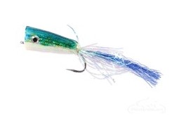 Pearly Popper Blue White