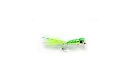 Popper Mylar Chartreuse White