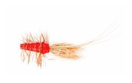 Frances Red   Copper Tube Fly