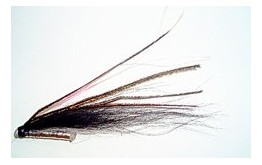 Sunrays Shadow Black   Plastic Tube Fly