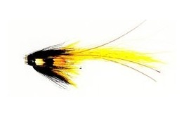 Yellow and Black   Copper Tube Fly