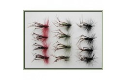 12 Hoppers Coloured Hackles