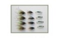 12 Wet Flies   Green Peter Gorgeous George & Insect Green