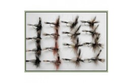 16 Humpy Flies   All colours